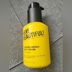 HERE BEAUTIFUL! Sleeping Repair Night Cream with Collagen NEW